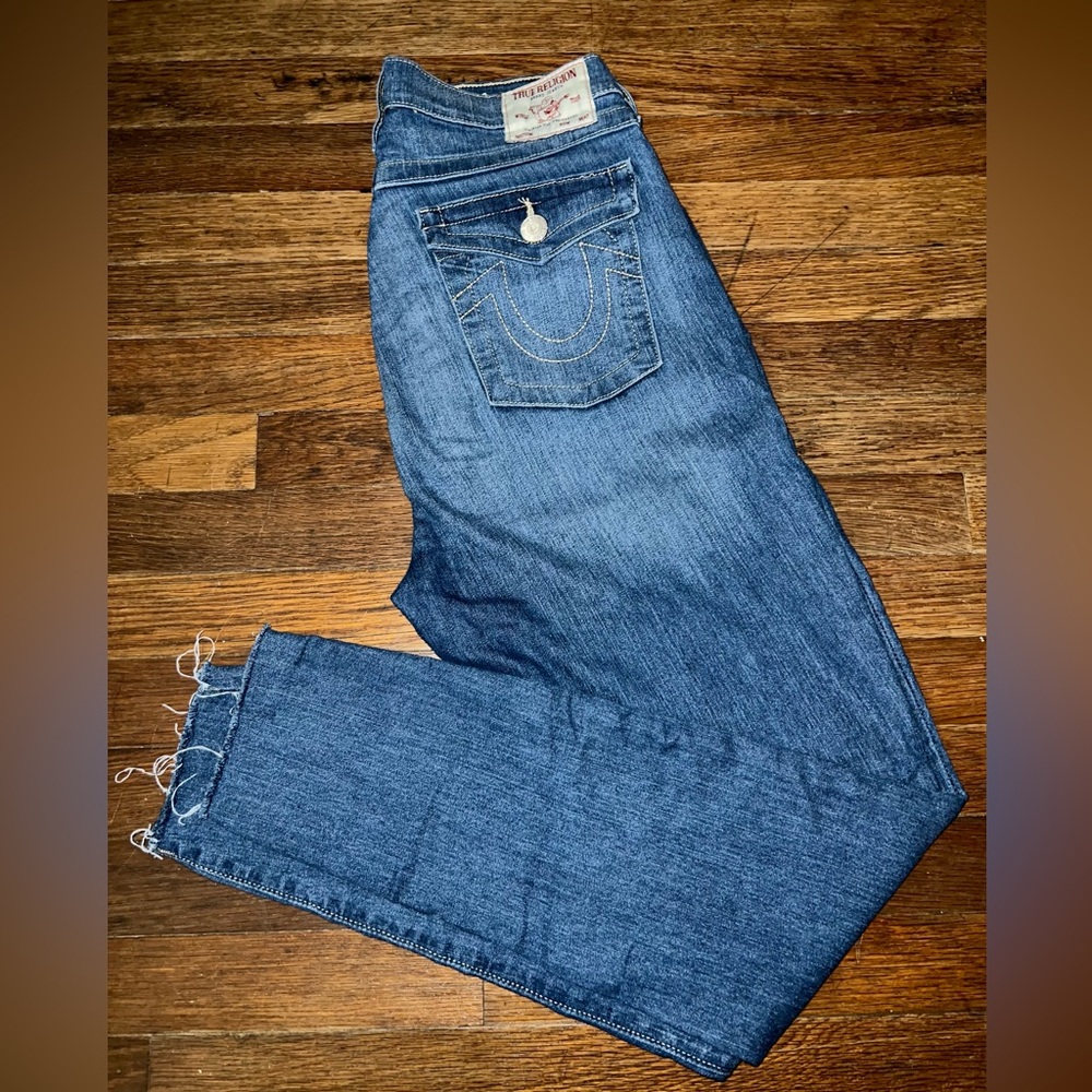 NWOT Women’s True Religion Halle High Rise Super Skinny w flap sz 31